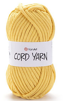Пряжа Cord Yarn Yarnart-764 жовтий