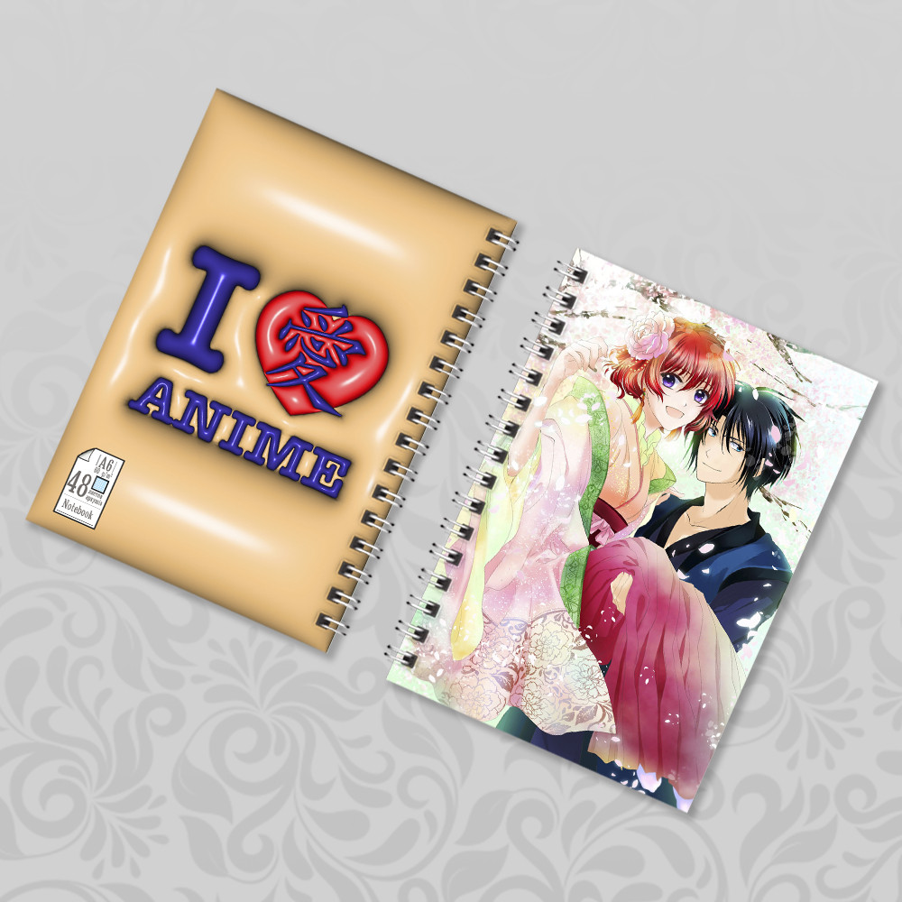 Блокнот на пружині в клітинку 48 арк. Akatsuki No Yona / Світанкова Йона, фото 1