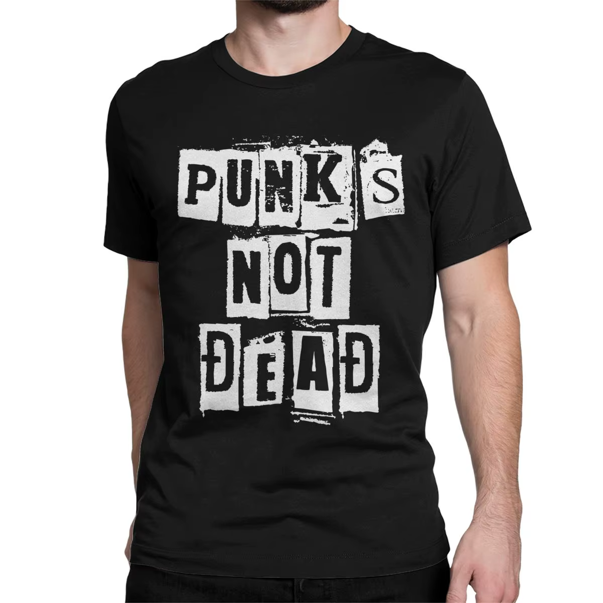Футболка з написом "Punks not dead", фото 1