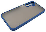 Чохол-накладка Dengos Matt для Samsung Galaxy M35 5G SM-M356 Blue (DG-TPU-MATT-145), фото 5