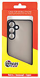 Чохол-накладка Dengos Matt для Samsung Galaxy S24 SM-S921 Black (DG-TPU-MATT-146), фото 6