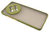 Чохол-накладка Dengos Matt для Oppo Reno 12F/FS Green (DG-TPU-MATT-148), фото 4