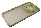 Чохол-накладка Dengos Matt для Oppo Reno 12F/FS Green (DG-TPU-MATT-148), фото 5