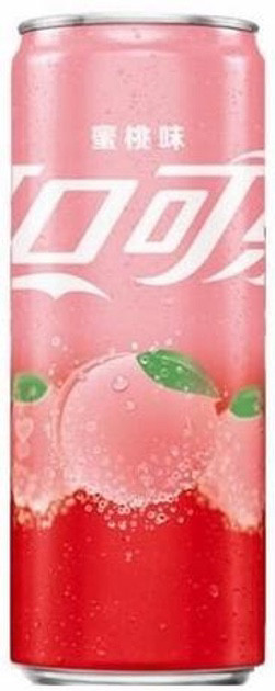 Напій Coca Cola White Peach Білий персик 330ml