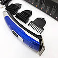 Машинка для стрижки з потужним акумулятором Gemei, Бездротовий акумуляторний тример для стрижки волосся ZE-32, фото 5