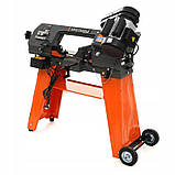 Стрічкова пила для різання металу Kraft&Dele KD1733, 700 Вт, фото 4