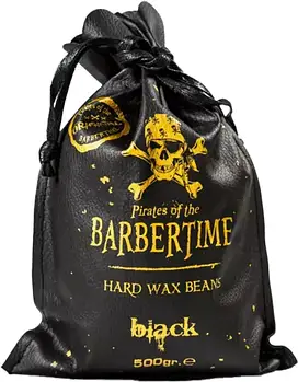 Твердий віск для депіляції Barbertime Hard Wax Beans (BLACK) 500 г