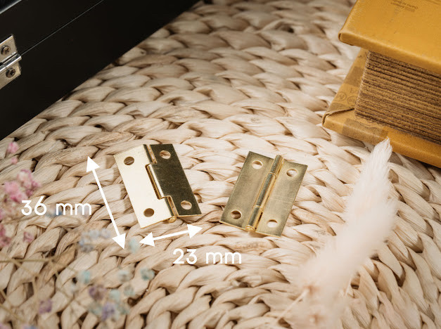 Фурнітура для меблів. Колір "золото". 36х23мм, фото 1