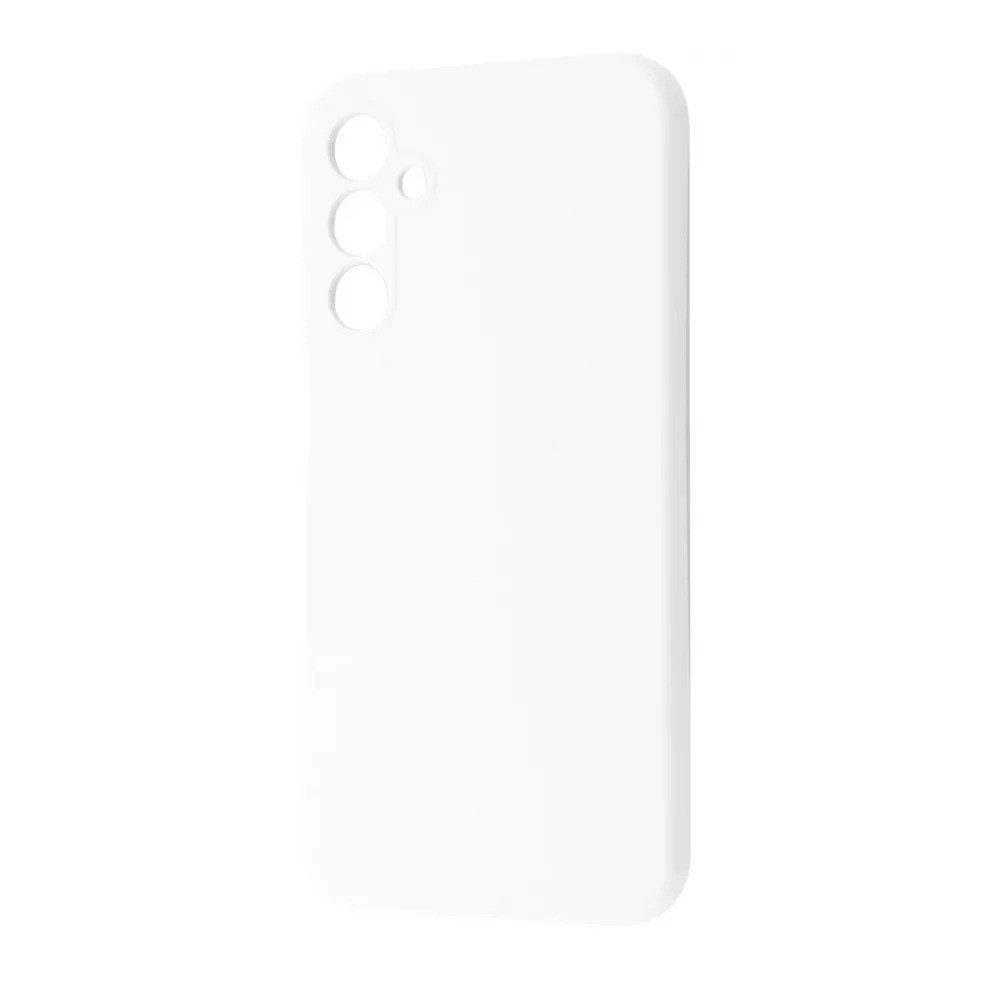 Чохол для Wave Full Silicone Cover для Samsung Galaxy A15 4G SM-A155/A15 5G SM-A156 White