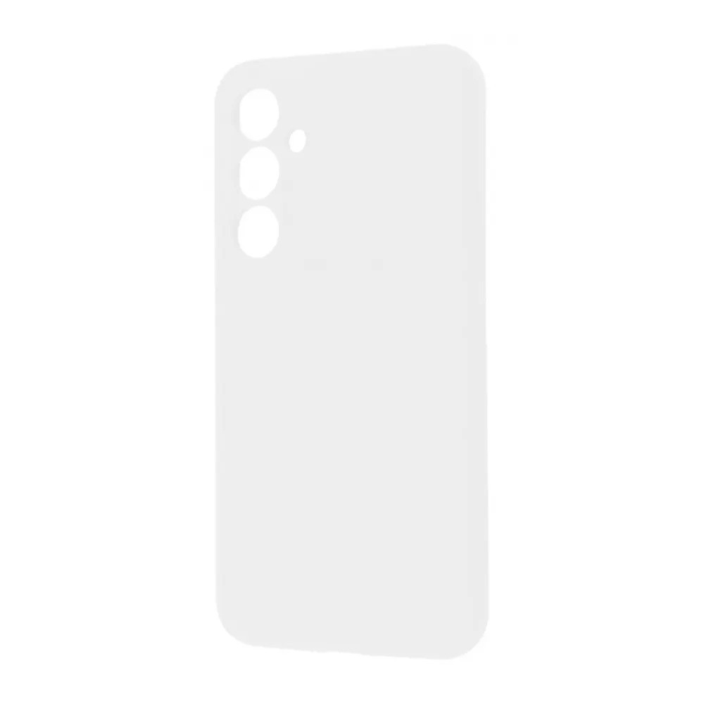 Чохол-накладка Wave Full Silicone Cover для Samsung Galaxy A35 SM-A356 White, фото 1