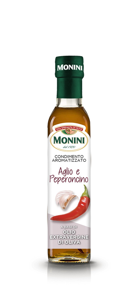 Monini AGLIO E PEPERONCINO Оливкова олія з часником і Чілі 250ml