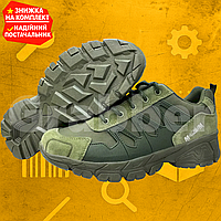 Тактичні військові кросівки весна літо оливкові армійські військові кросівки олива легкі літні