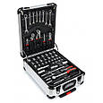 Професійний набір інструментів Tools Set KRAFFTEC у валізі з тріскачкою із 408 предметів BS-75, фото 4