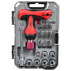 Набір викруток 18 предметів Т-вид бітами PH, SL, T [INSOTOTVN018000TO0] Onsite