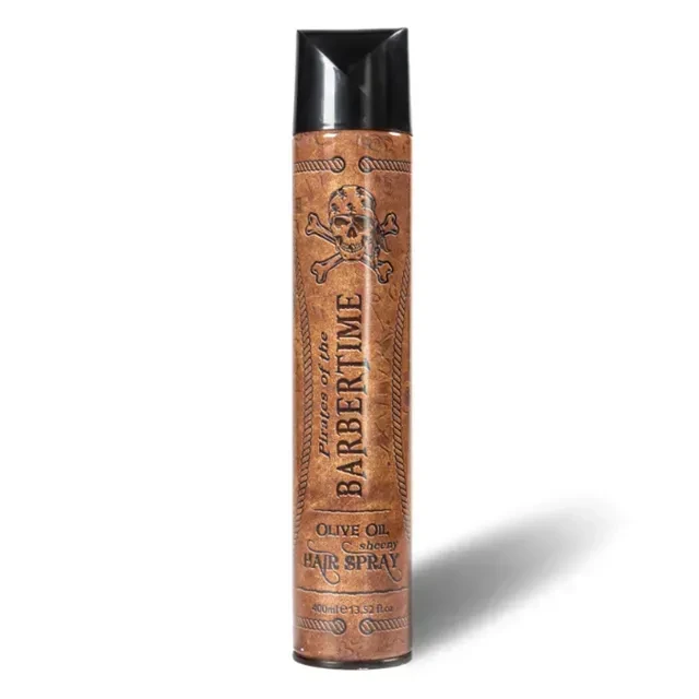 Спрей для укладання волосся з оливковою олією Barbertime Hair Spray Shine Olive Oil 400 мл