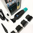 Машинка для стрижки волосся з мотором VGR V-996, Машинка для стрижки волосся з різними насадками IB-14, фото 4