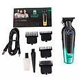 Машинка для стрижки волосся з мотором VGR V-996, Машинка для стрижки волосся з різними насадками IB-14, фото 5