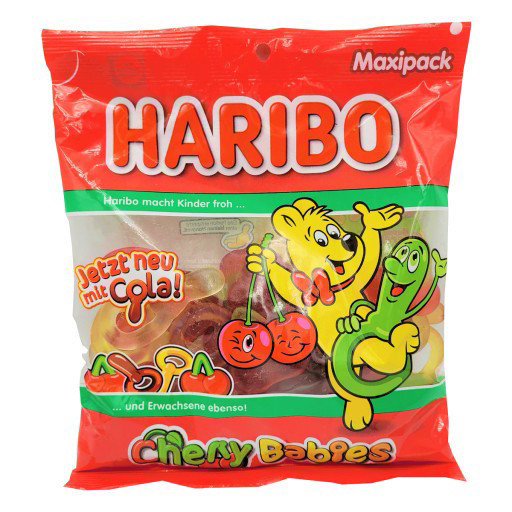 Haribo Cherry Babies Желейні Пустушки і Вишеньки 175g