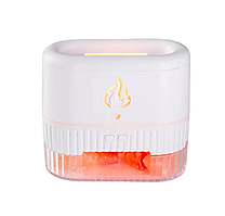 Зволожувач повітря Aroma Diffuser UV-3 FT-1933 із соляним камінням (Білий)