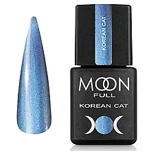 Ель лак Moon Full Korean Cat Льодовий блакитний №02, 8мл