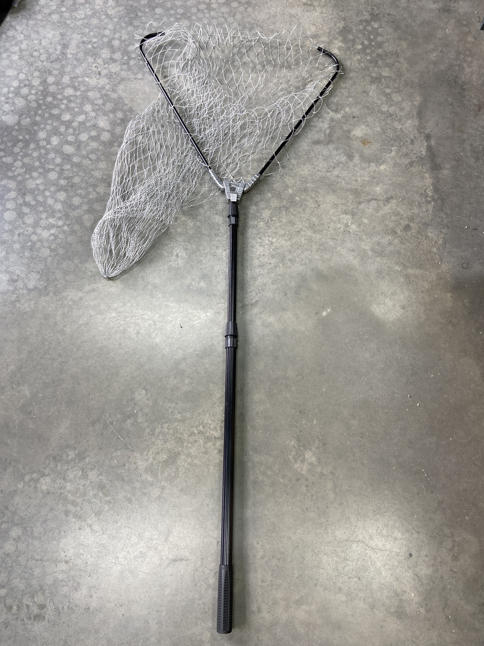 Підсак Weida BR 1216 трикутний 60 см телескопічна ручка 2,0 м кордова сітка, фото 1