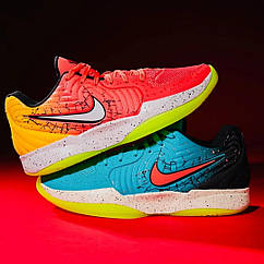 Eur40-46 баскетбольні кросівки різнобарвні Nike JA 2 Mixed Berry Морант чоловічі