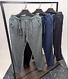 Чоловічі лляні штани BRUNELLO CUCINELLI CK9690 зелені штани 30/31/34/36, фото 7