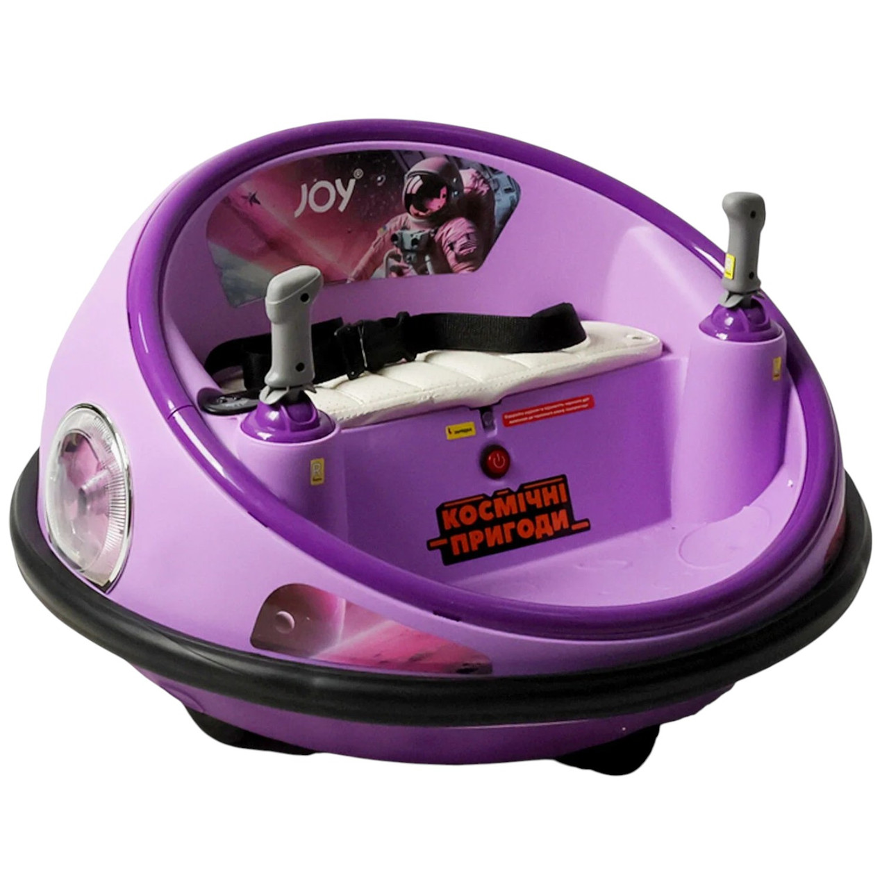 Космічний корабель JOY (двигуни 2*35W, акум. 12 V, 4,5 Ah, підсвітка, мелодії, ремені безпеки) UF-03694