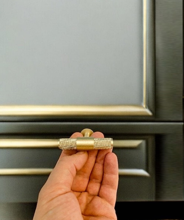 Ручка-кнопка Golden Artisan модерн RT-LYJGH-58-00 BRASS GOLD латунь