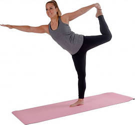 Килимок для фітнесу Pure2Improve TPE YOGA MAT 173x58x0.6см рожевий