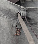 Чоловічі лляні штани BRUNELLO CUCINELLI CK9690 зелені штани 30/31/34/36, фото 6