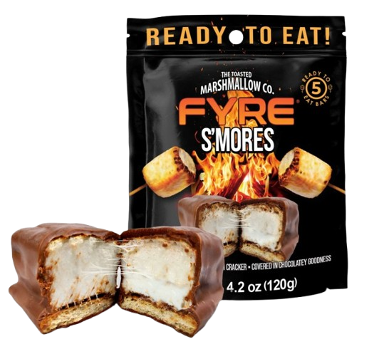 Батончики Gourmet Fyre S’mores Ready to Eat 5 шт, 120г, фото 1