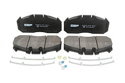 Колодки гальмівні MAN TGA, MAN E 2000, F 2000, M 2000, RVI ILIADE, MAGNUM, PREMIUM 29131 5001855646 07-P29131