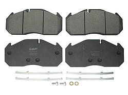 Колодки гальмівні MAN, Mercedes-Benz, Renault, ROR/Meritor, SAF, Saurer, MDP5038 MDP5065 WVA29030 5001854342
