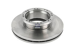 Гальмівний диск MAN TGA, TGS, TGX 04.00- 432*119*45*16 81508030056 81508030058 81508030064 02-MA014
