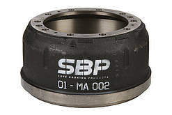 Барабан гальмівний 410*180 MAN F 2000, F 90, M 2000 L, M 90, TGA 81501100214 81501100227 81501100232