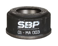 Барабан гальмівний MAN G 90, L 2000 (325х150mm) 81.50110.0195 01-MA003
