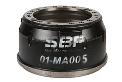 Барабан гальмівний MAN F90, L2000, M2000L, M2000M, M90, TGA, TGM, TGS 410*160 81501100213 01-MA005