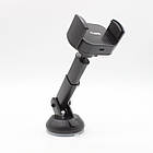 Тримач для телефона, з бездротовою зарядкою, ProGrip ZX2114 / Автотримач телефона на лобове скло, фото 9