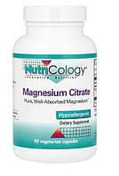 Цитрат магнію, Nutricology, 90 рослинних капсул