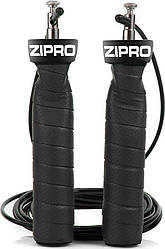 Скакалка Zipro спортивна 300см, чорна