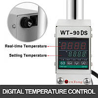 Машина для тиснення гарячою фольгою VEVOR 10 x 13 см, машина для тиснення гарячою фольгою, 300 Вт, зі шкалою, повзунком 715881