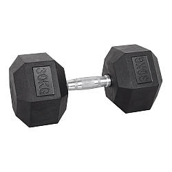 Гантель шестигранна inSPORTline Hexsteel 30 кг