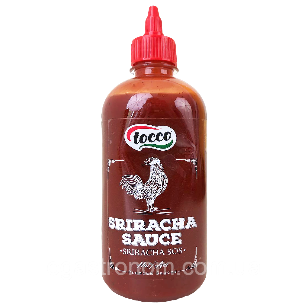 Соус Шрірача Тоссо Sriracha Tocco 520g 12шт/ящ (Код: 00-00013079), фото 1