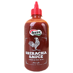 Соус Шрірача Тоссо Sriracha Tocco 520g 12шт/ящ (Код: 00-00013079)