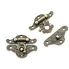 Замок накладний для шкатулки 49*37мм MZK009, фото 2