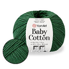 Пряжа YarnArt Baby Cotton, Океан No444