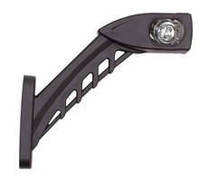 Ліхтар габаритний (ріжок) LED похилий, лев. 12-24V