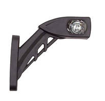 Ліхтар габаритний (ріжок) LED похилий, лев. 24V