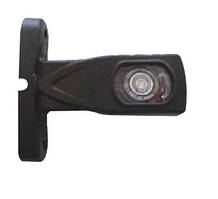 Ліхтар габаритний (ріжок) LED похилий, пр./лів. 24V